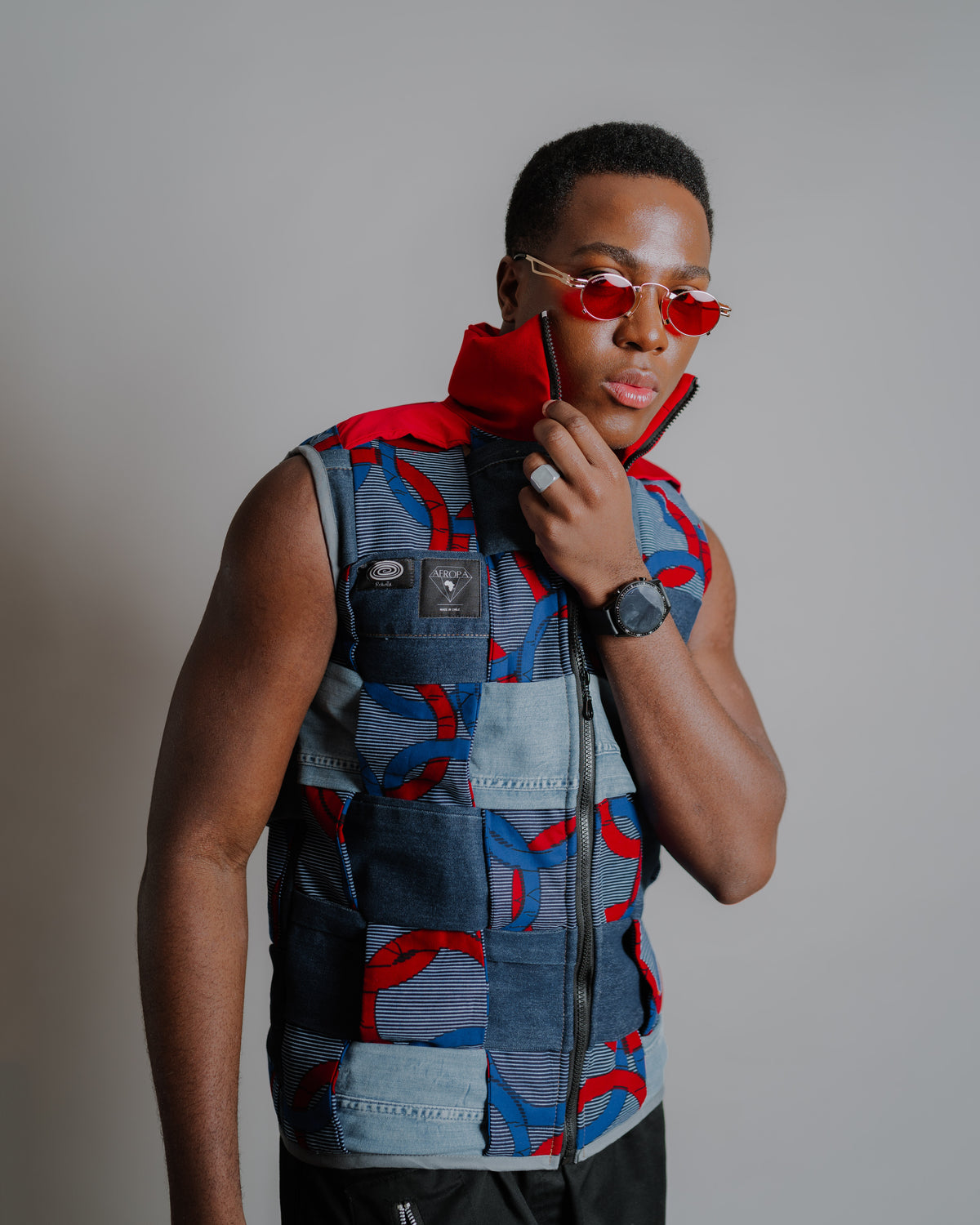 #0031 Chaqueta Colab- Afropa