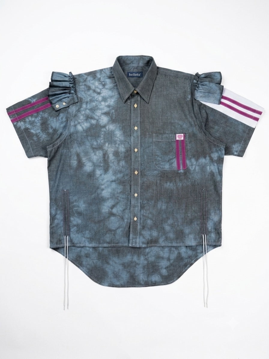 #0028 Camisa VioletAzul