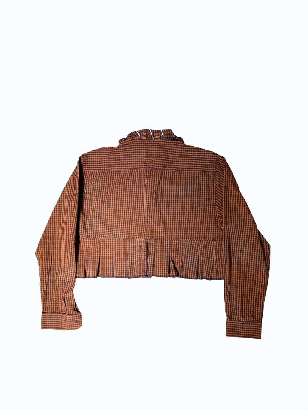 #0035 CamisaCrop cuadrillé
