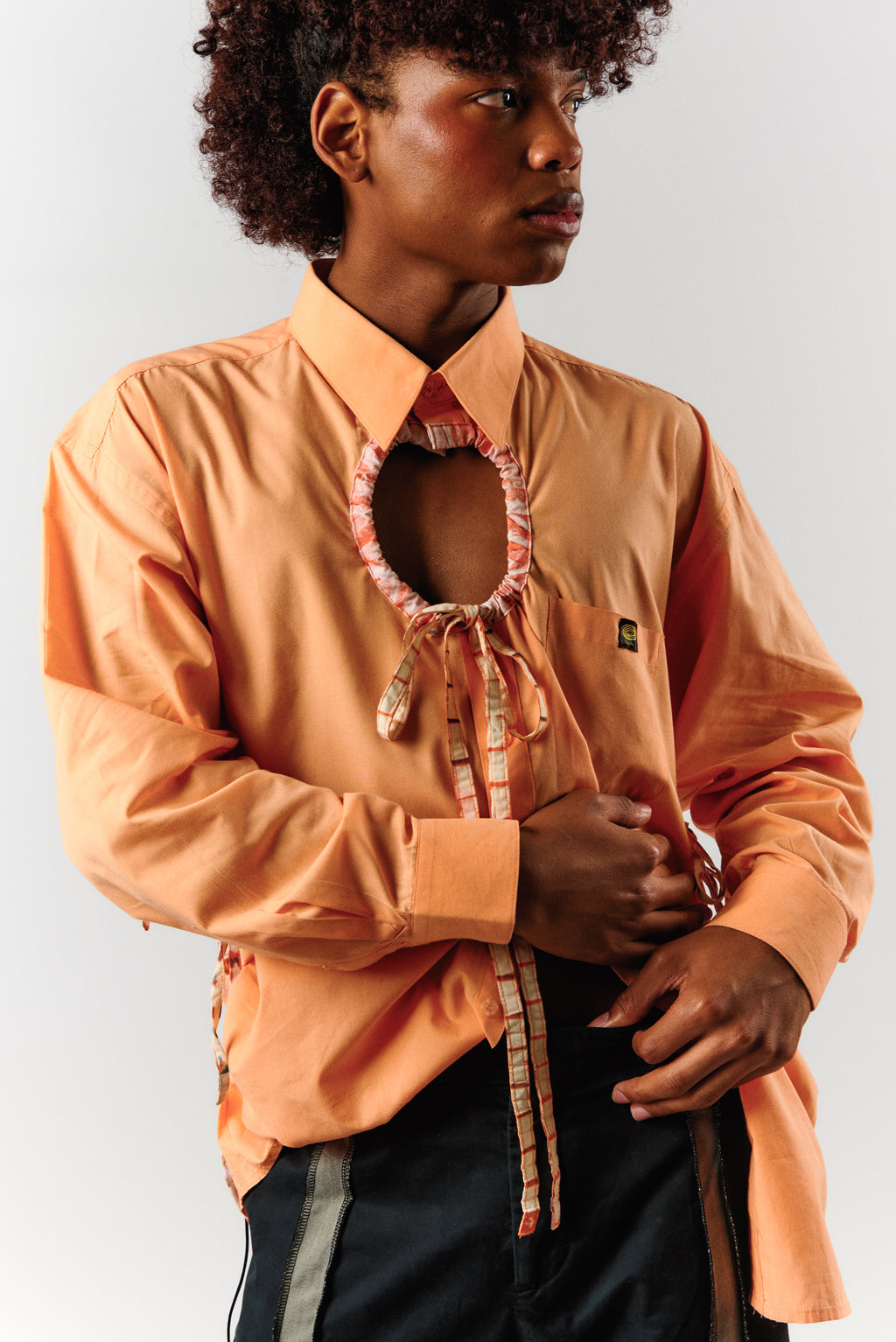 #0013 Camisa lazos