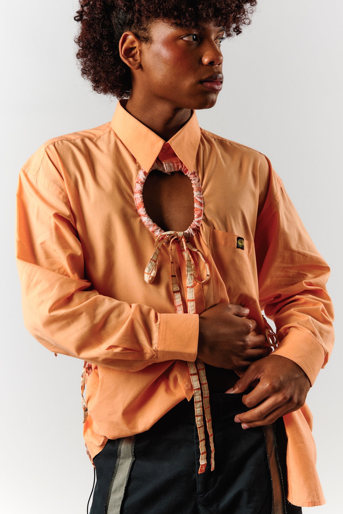 #0013 Camisa lazos