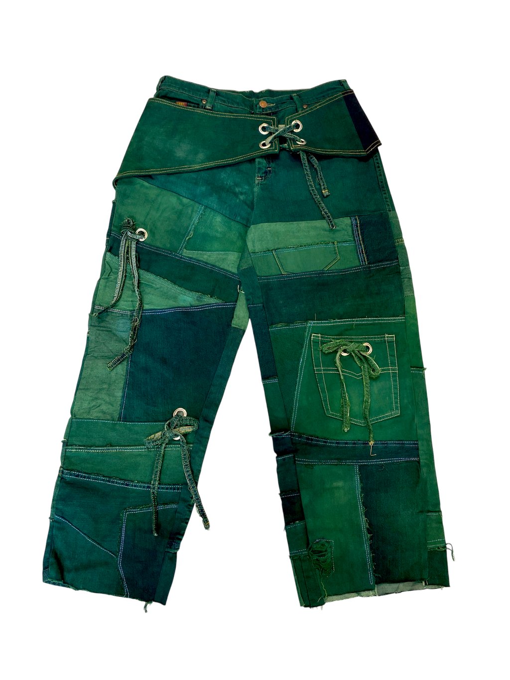 #0018 Pantalón Patchwork revuelta