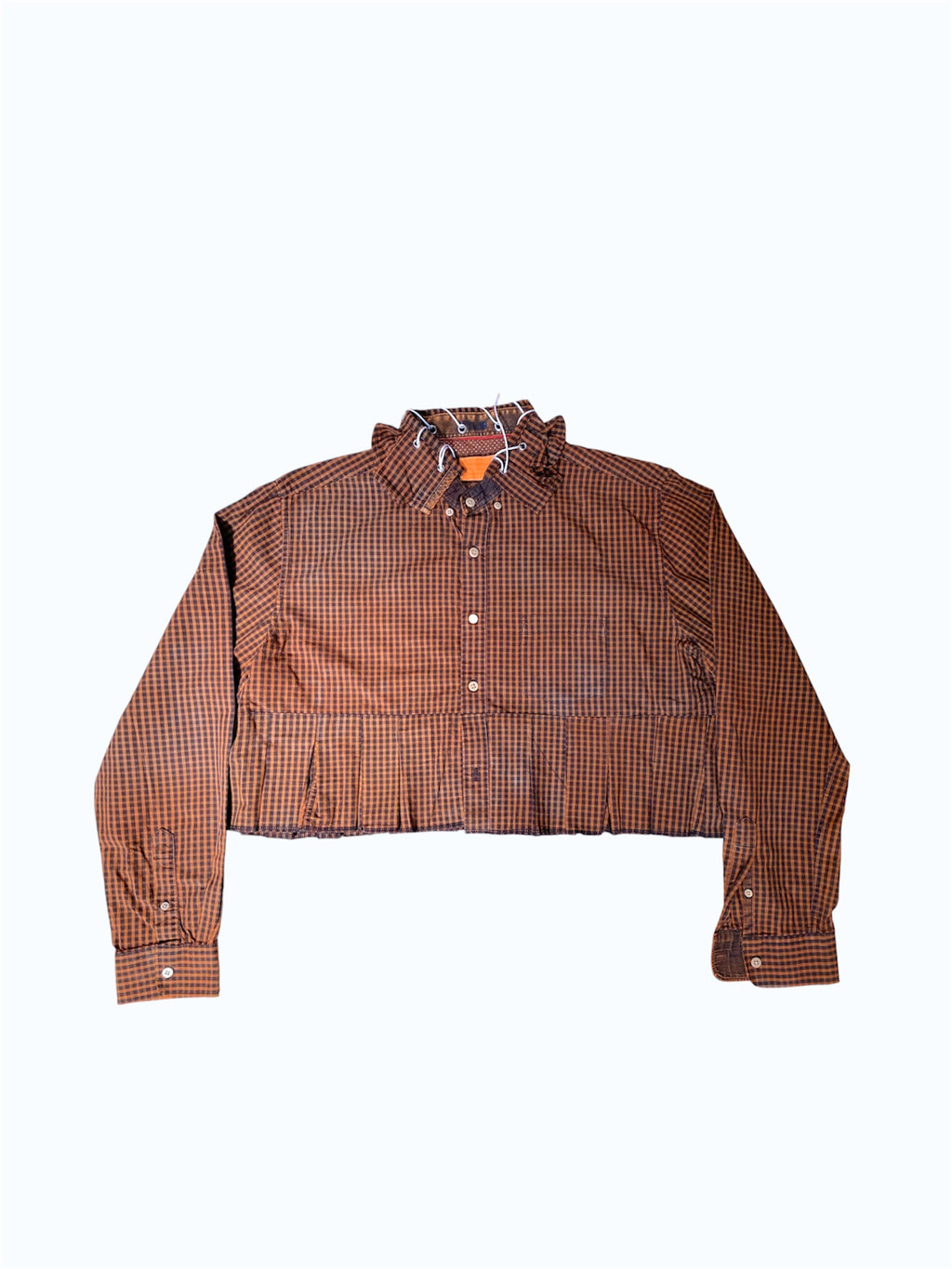 #0035 CamisaCrop cuadrillé